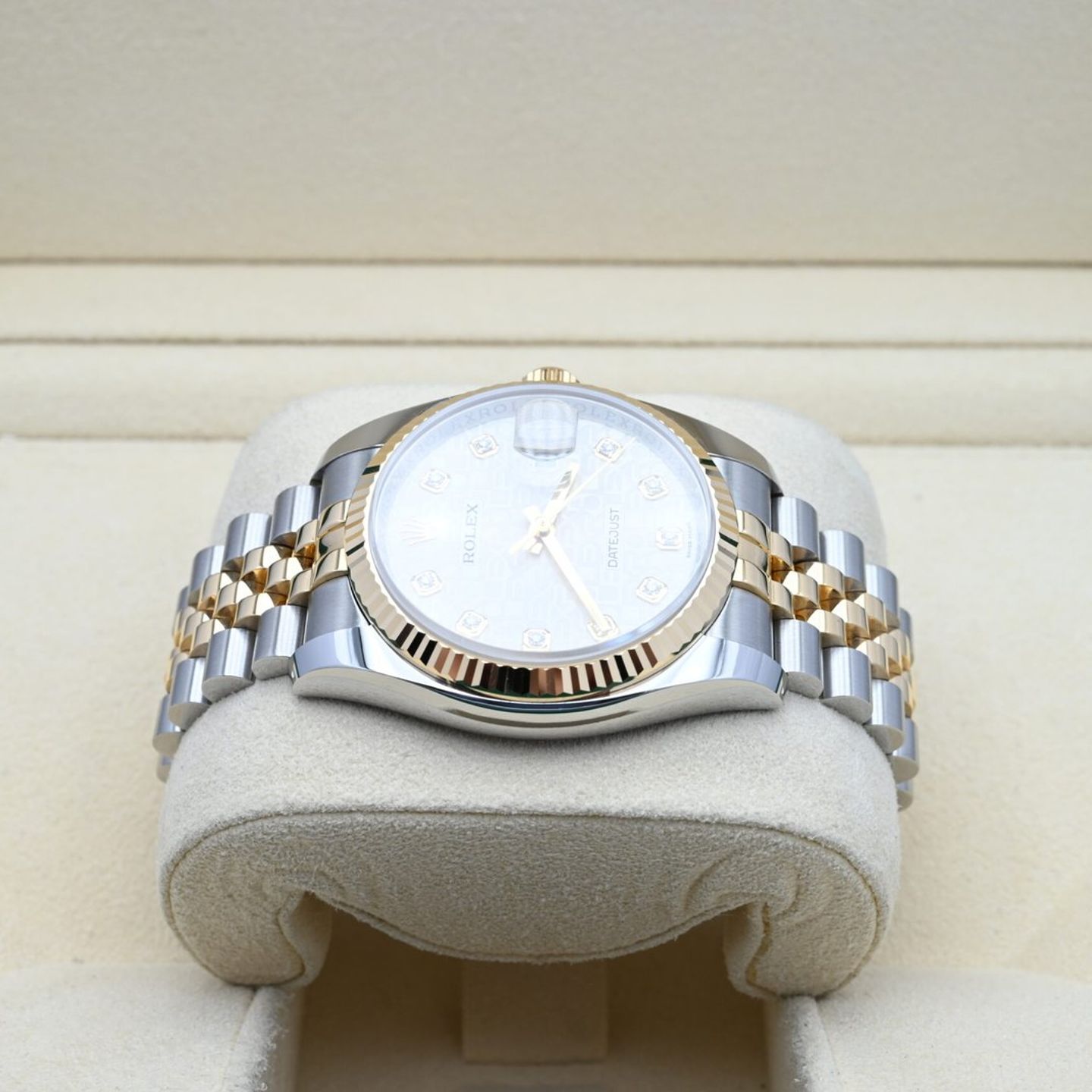 Rolex Datejust 36 116233 (2010) - 36 mm Gold/Steel case (3/7)