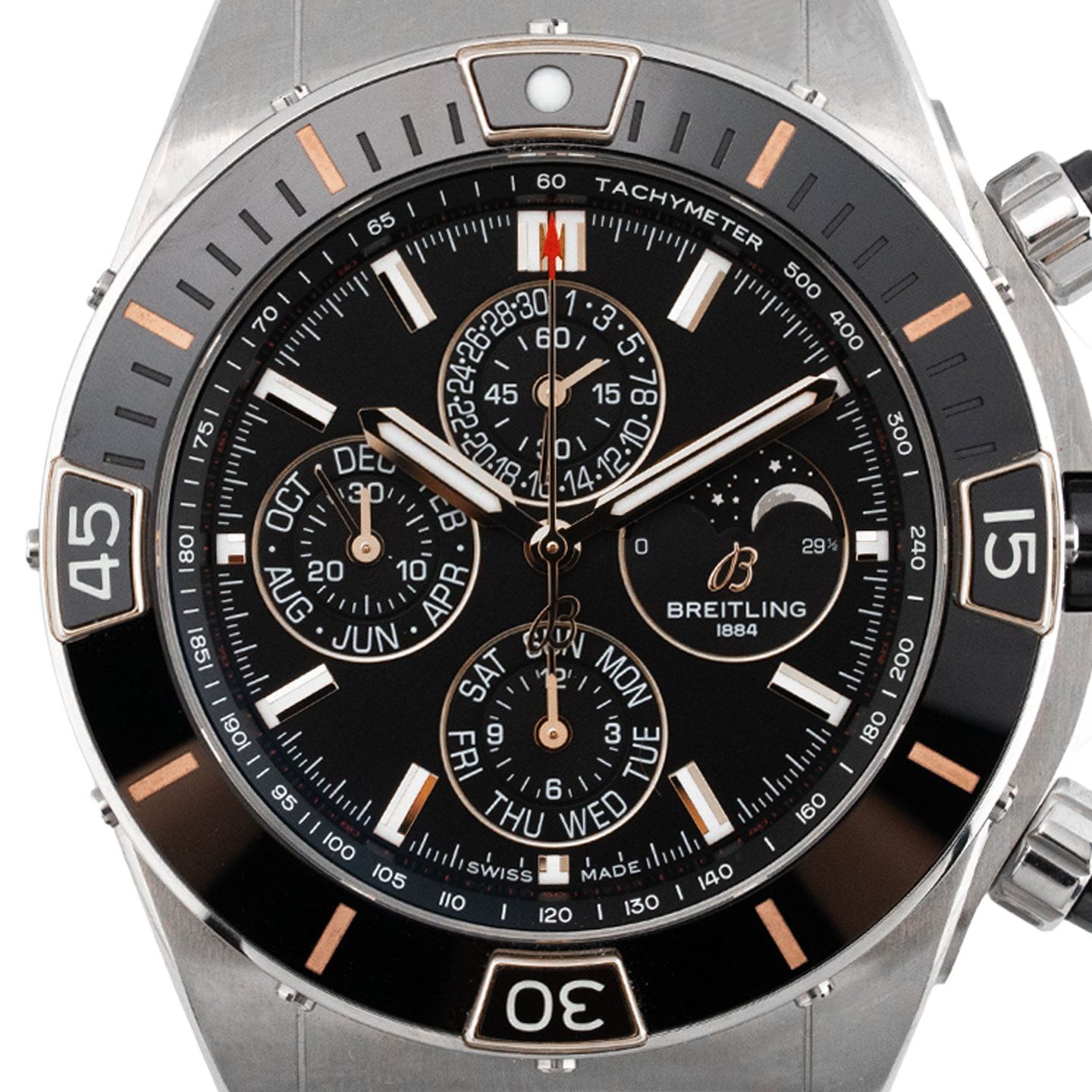 Breitling Chronomat I19320251B1A1 (2025) - Zwart wijzerplaat 44mm Staal (2/6)