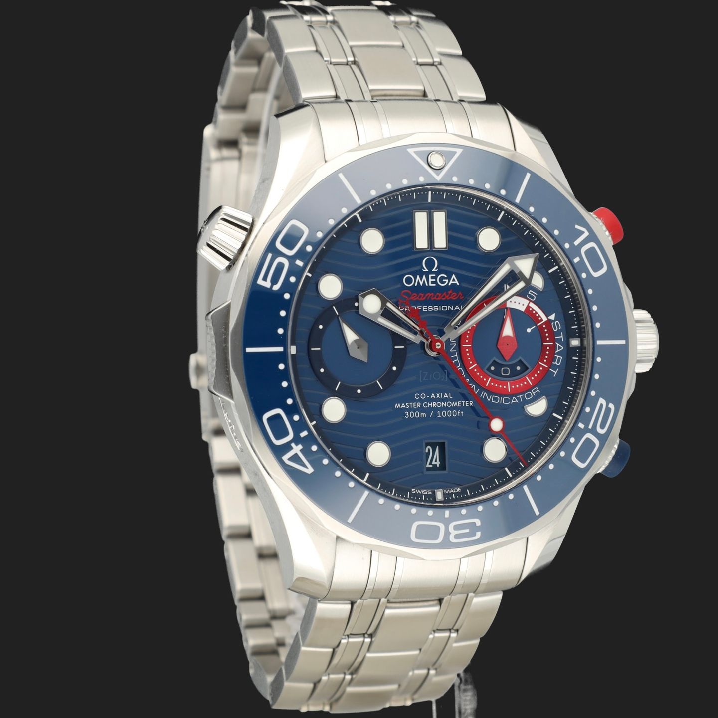 Omega Seamaster Diver 300 M 210.30.44.51.03.002 (2023) - Blauw wijzerplaat 44mm Staal (4/8)