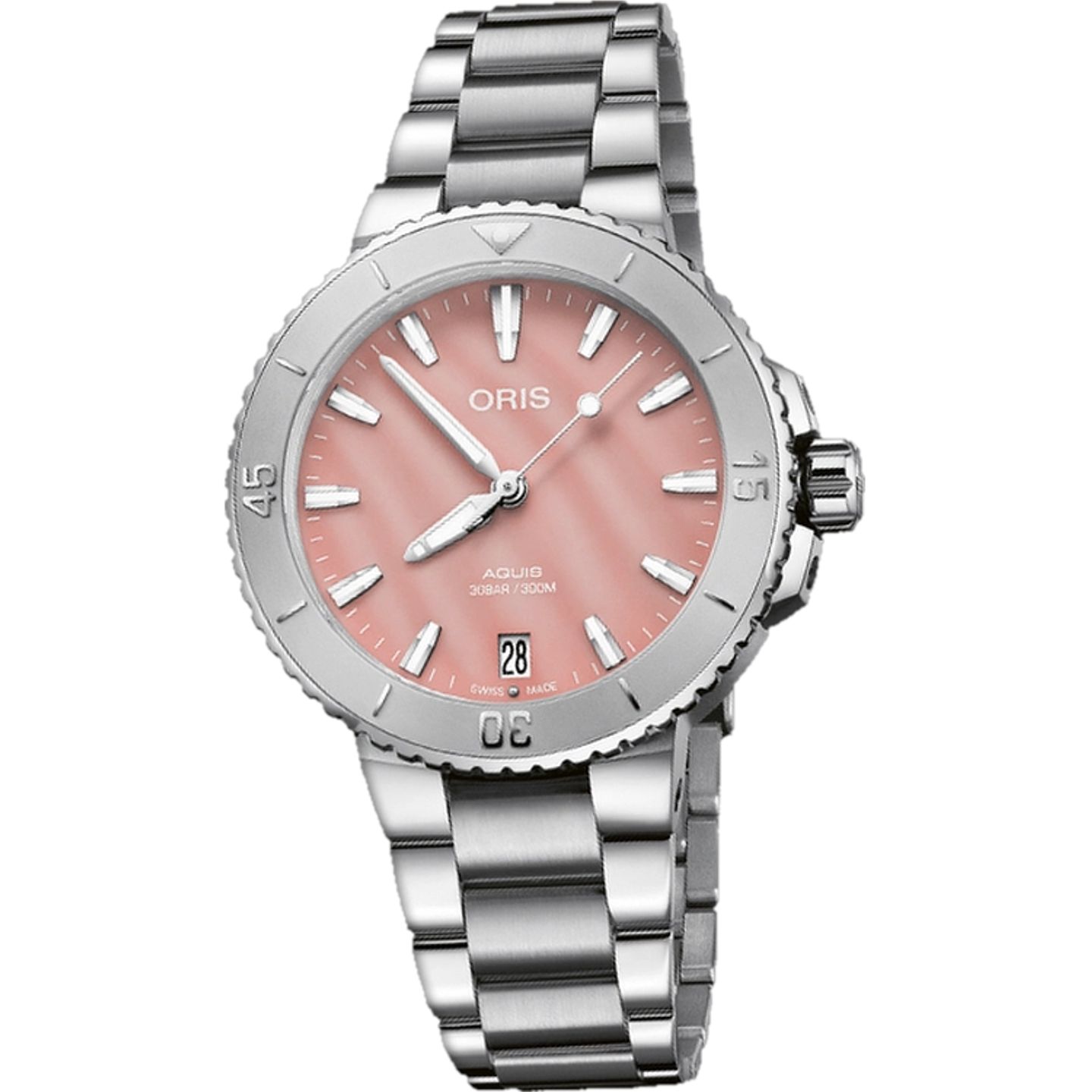 Oris Aquis Date 01 733 7770 4158 07 8 18 05P (2026) - Red dial 37 mm Steel case (1/1)