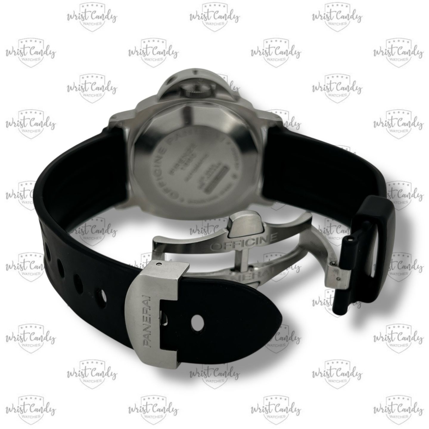 Panerai Luminor Marina Automatic PAM00164 (2007) - Zwart wijzerplaat 44mm Staal (6/8)