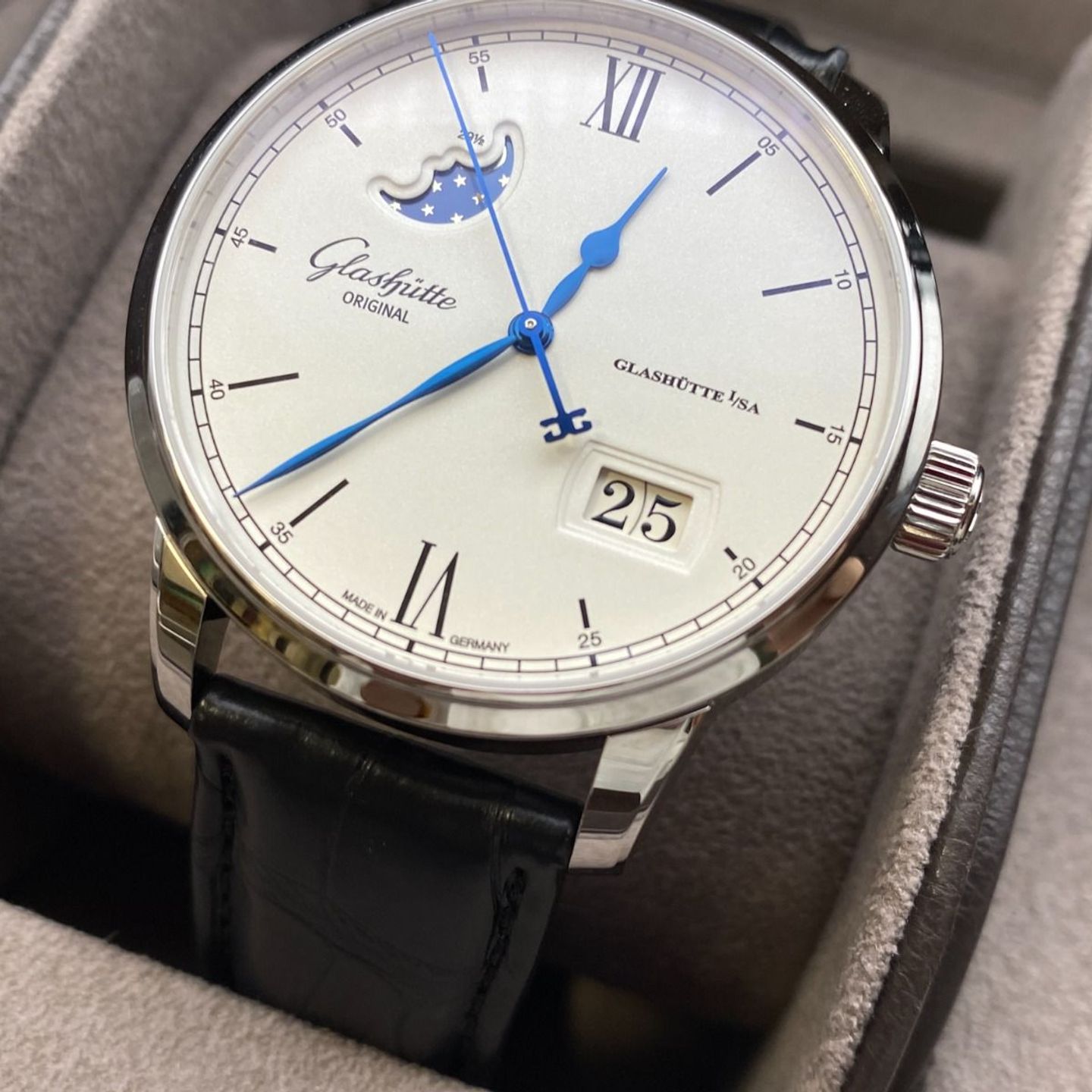 Glashütte Original Senator Excellence 1-36-04-01-02-61 (2022) - White dial 40 mm Steel case (8/8)