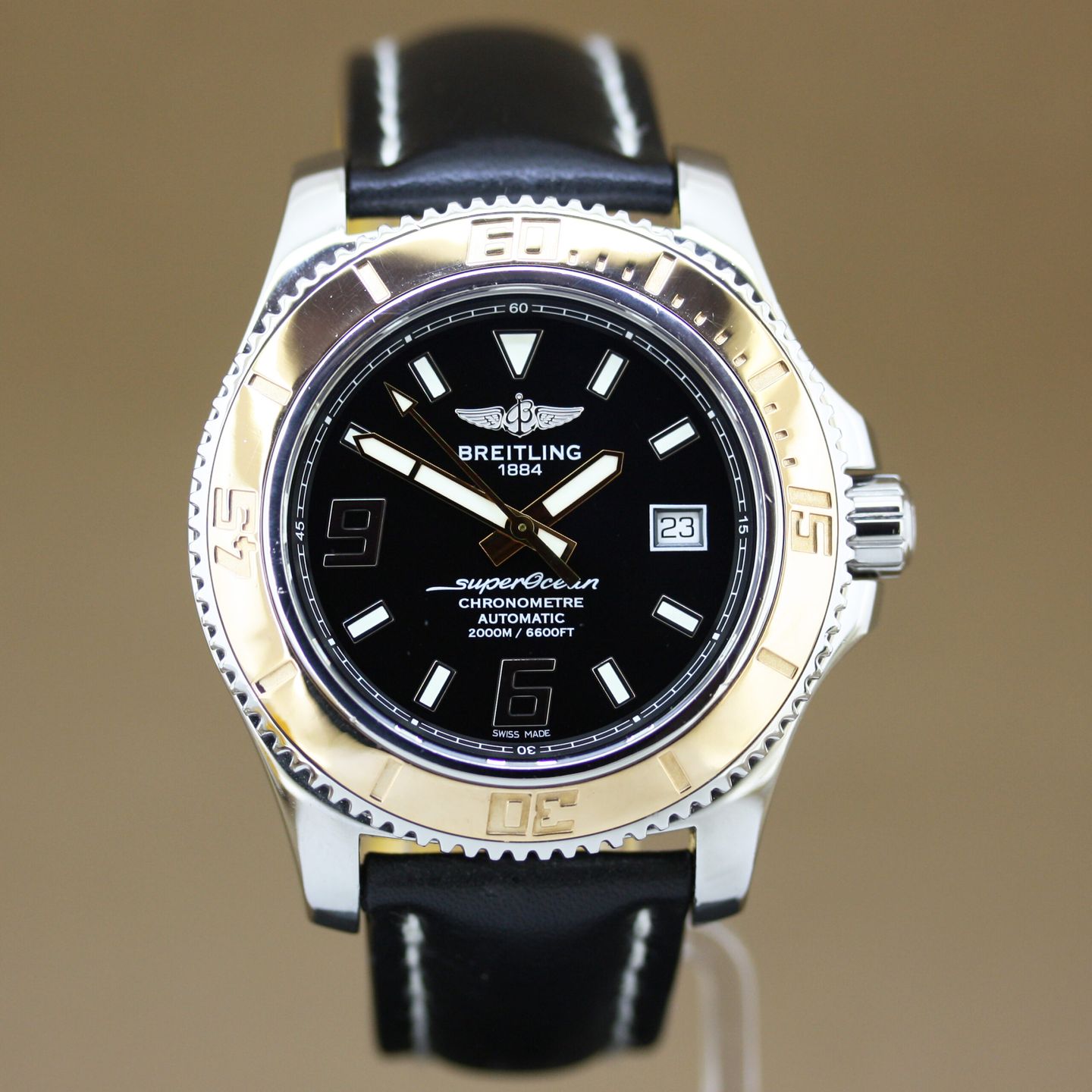 Breitling Superocean 44 C17391 (2013) - Black dial 44 mm Steel case (1/8)