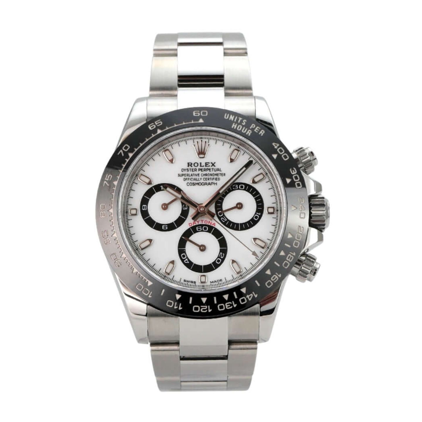 Rolex Daytona 116500LN (2020) - White dial 40 mm Steel case (2/8)