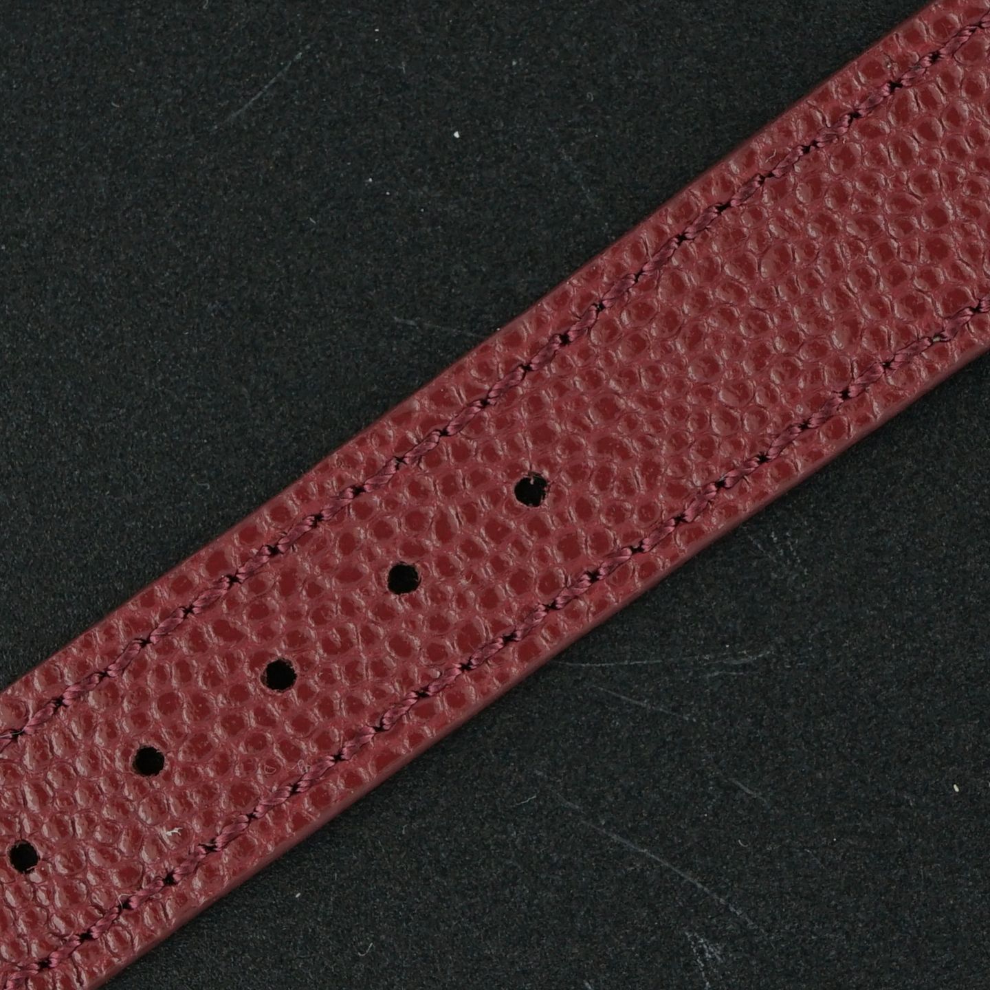 Cartier Tank Vermeil MUST (1990) - Red dial 20 mm Silver case (6/8)