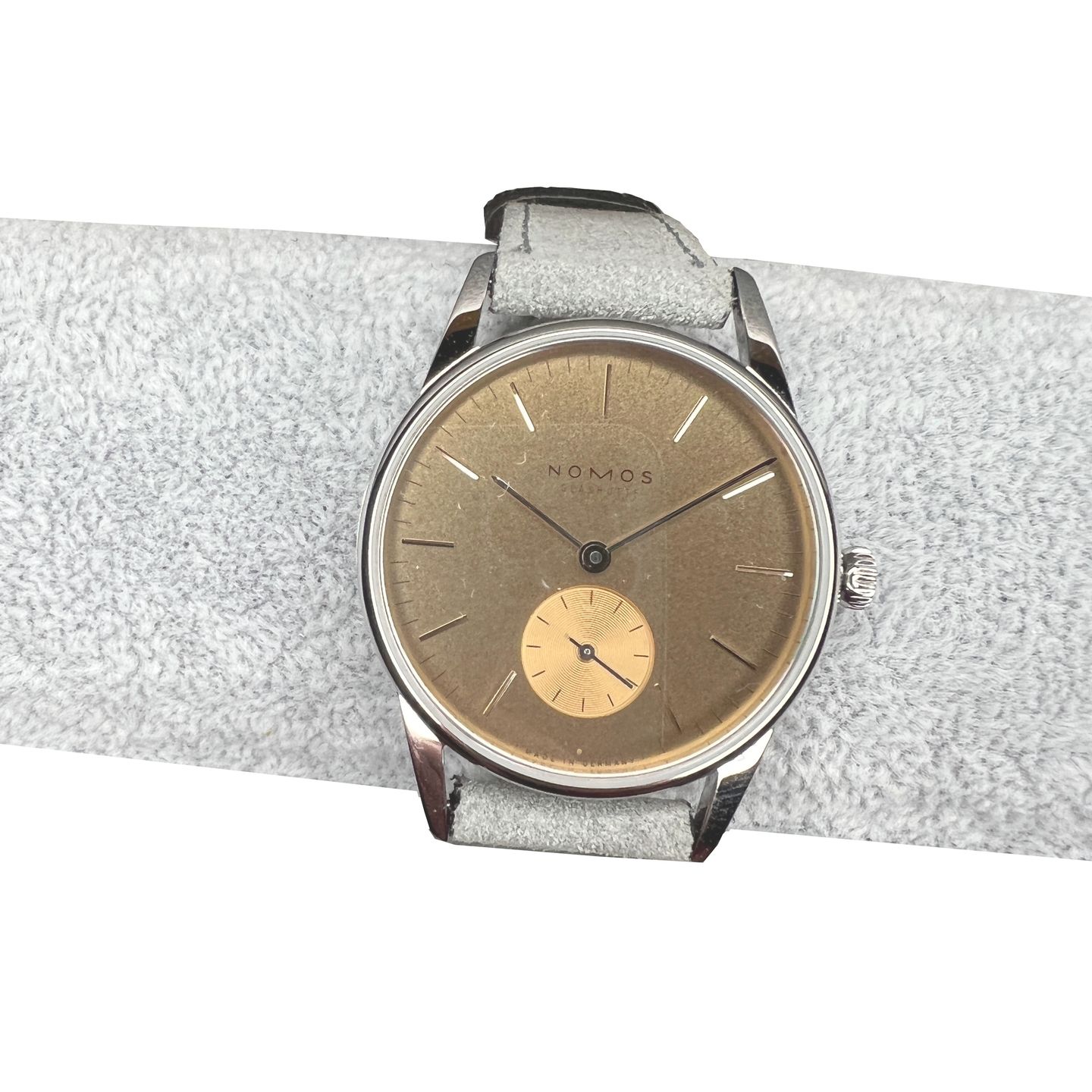 NOMOS Orion 33 359 (2024) - Gold dial 33 mm Steel case (8/8)