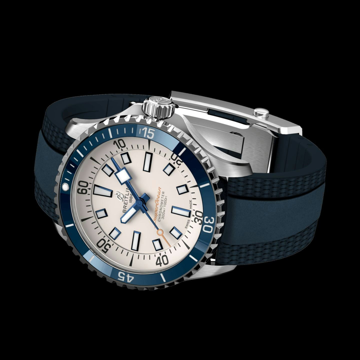 Breitling Superocean 42 A17375E71G1S1 (2024) - White dial 42 mm Steel case (3/5)