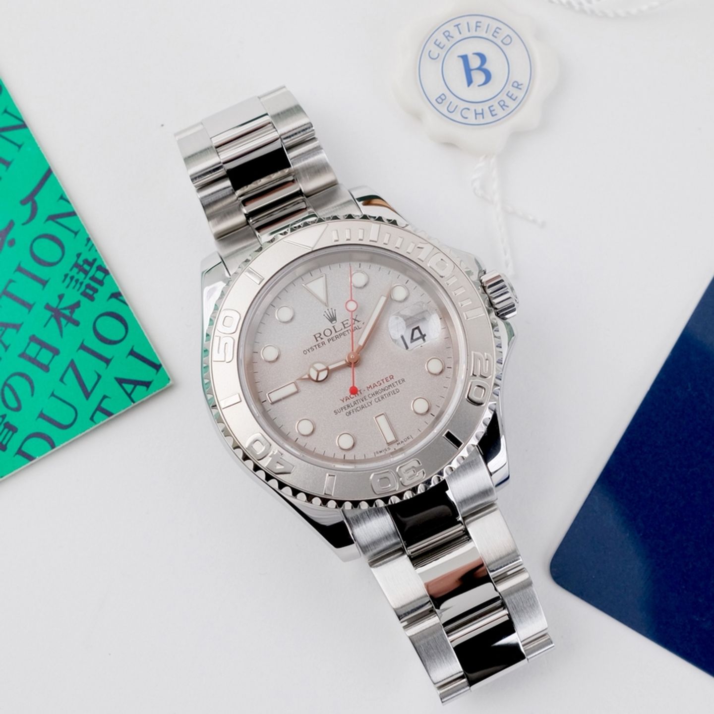 Rolex Yacht-Master 40 16622 (2002) - 40mm Staal (1/2)