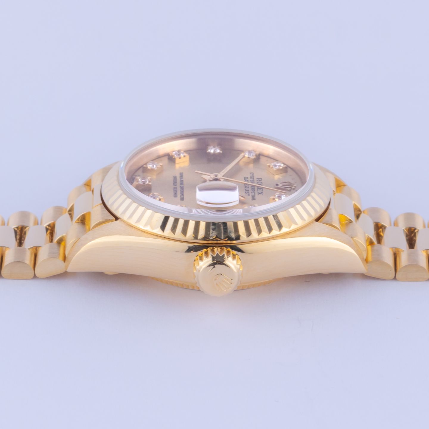 Rolex Lady-Datejust 69178 (1990) - 26 mm Yellow Gold case (6/8)