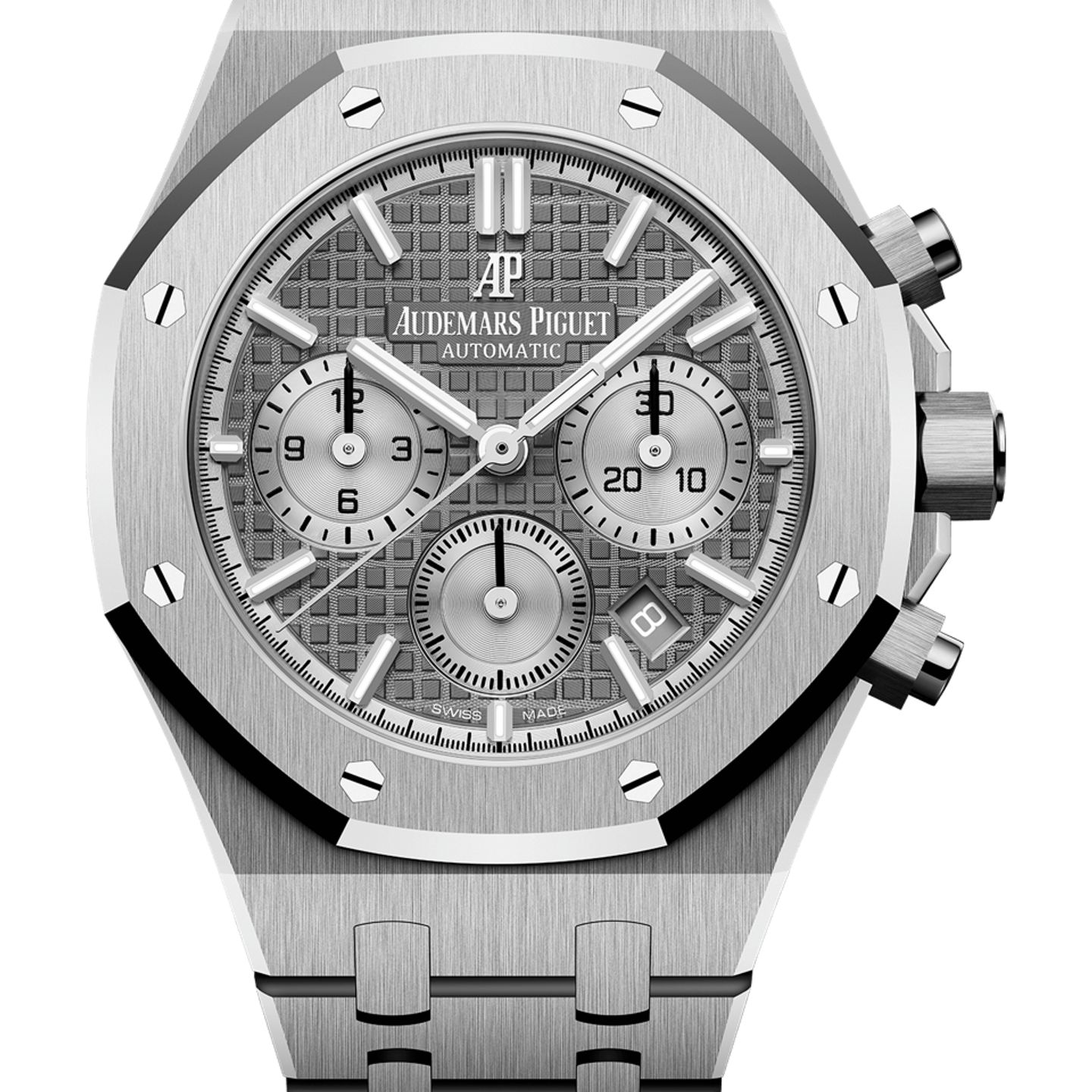 Audemars Piguet Royal Oak Chronograph 26315ST.OO.1256ST.02 (2025) - Grey dial 38 mm Steel case (1/1)