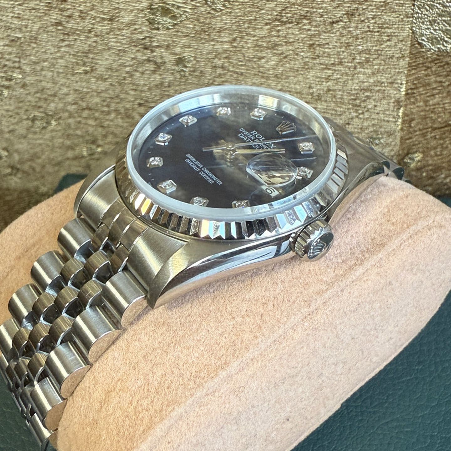 Rolex Datejust 36 16234 (2000) - Blue dial 36 mm Steel case (8/8)