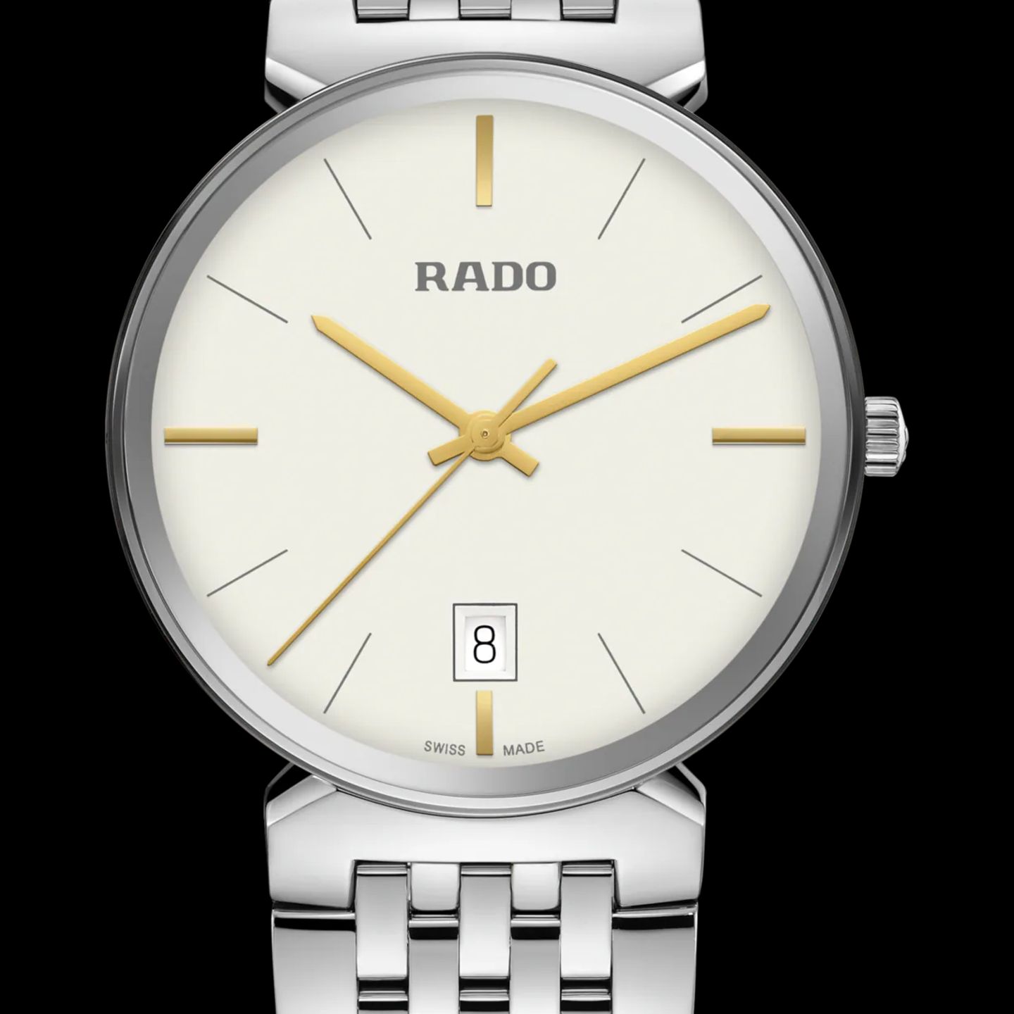 Rado Florence R48913023 (2024) - White dial 38 mm Steel case (1/6)