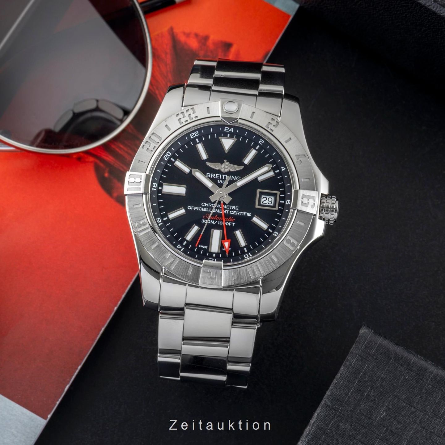 Breitling Avenger II GMT A3239011/BC35 - (3/8)