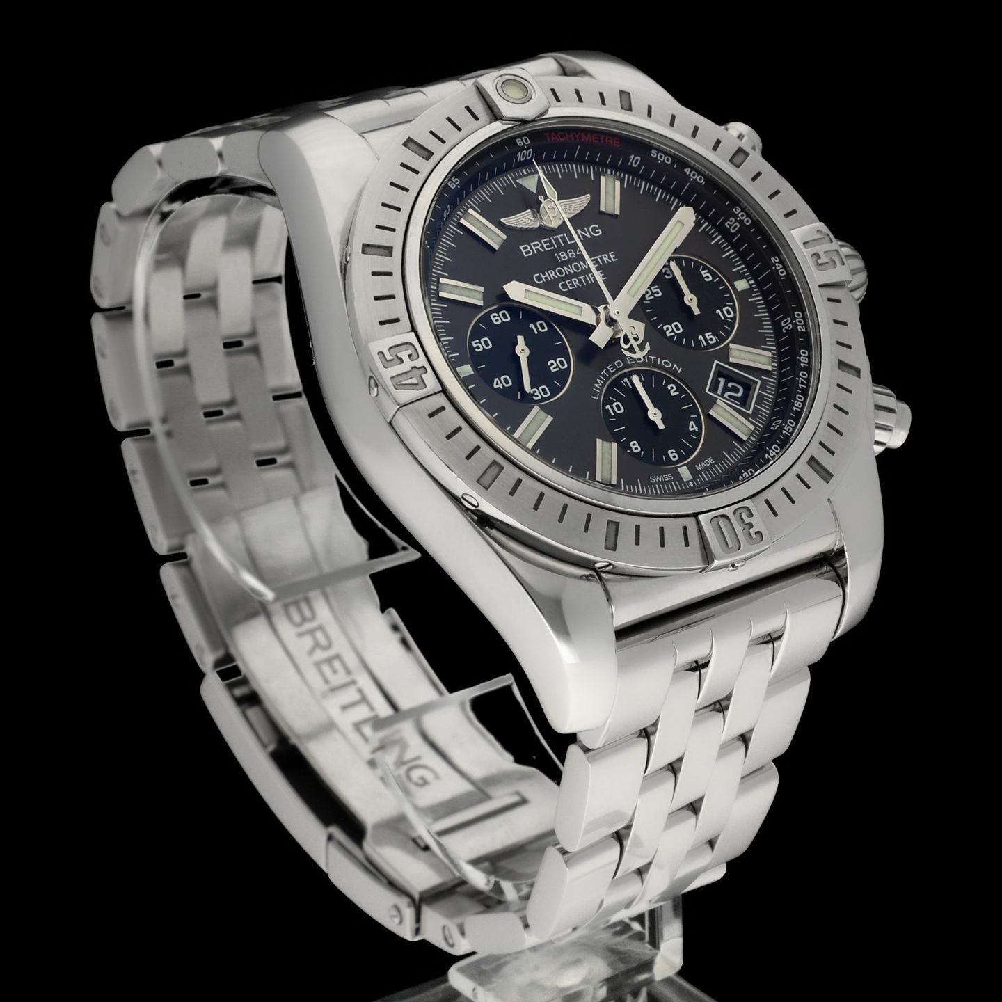 Breitling Chronomat 44 AB0115 (2019) - Grey dial 44 mm Steel case (4/8)