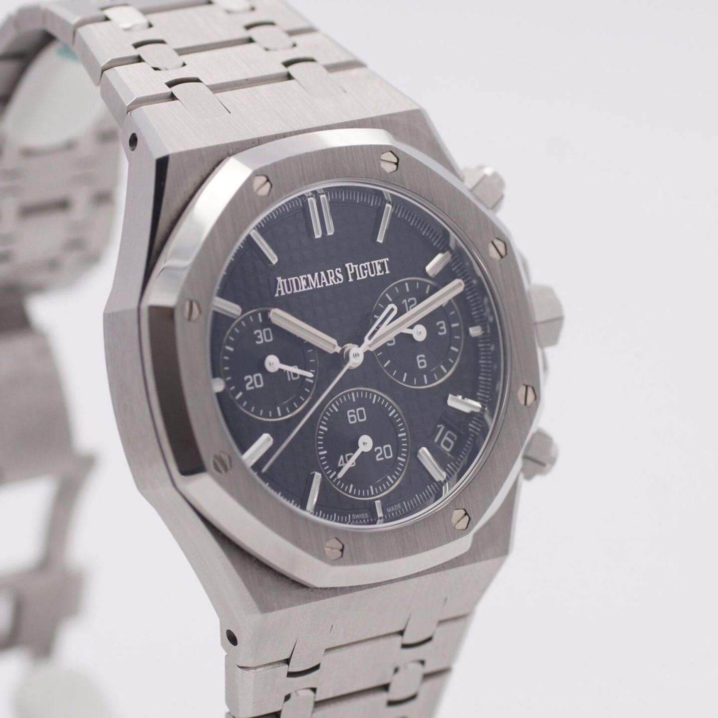 Audemars Piguet Royal Oak Chronograph 26240ST (2022) - Black dial 41 mm Steel case (3/8)