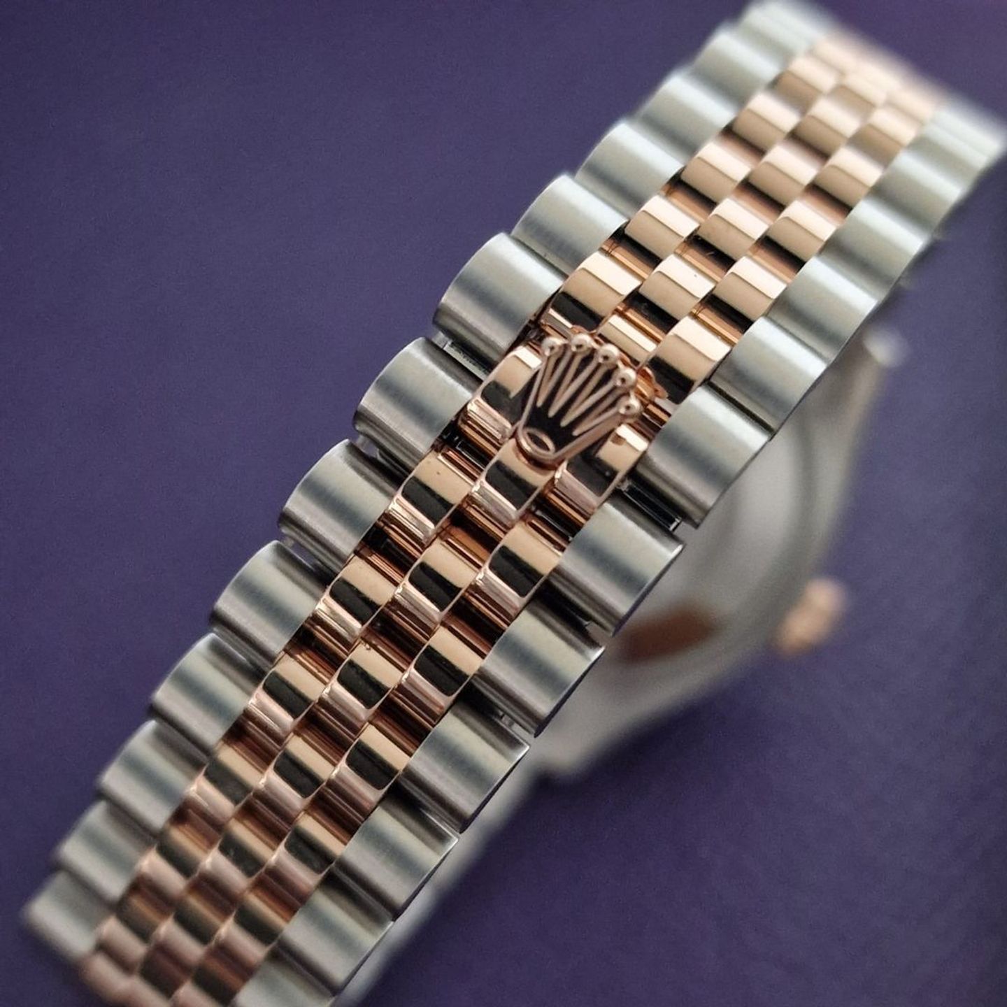 Rolex Datejust 31 278271 (2025) - Roze wijzerplaat 31mm Goud/Staal (4/4)