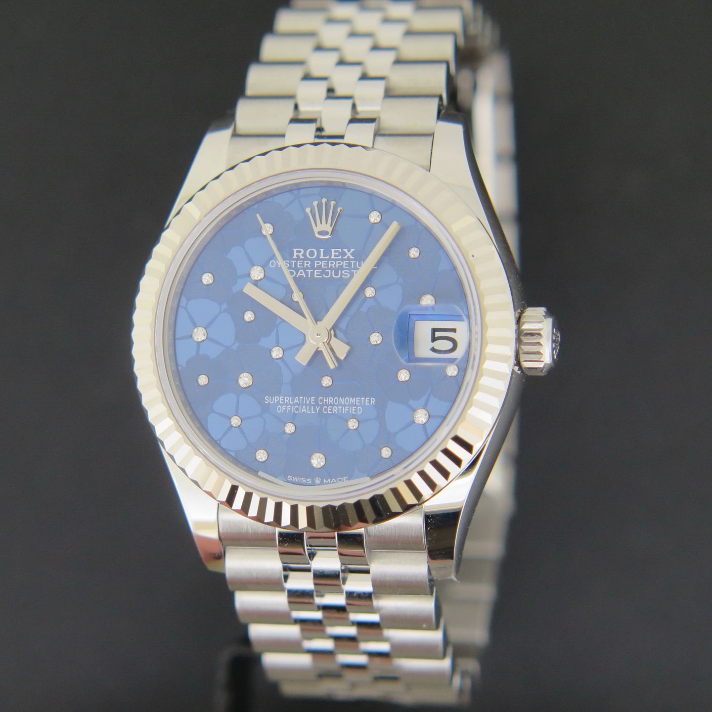 Rolex Datejust 31 278274 (2023) - Grijs wijzerplaat 31mm Staal (1/4)