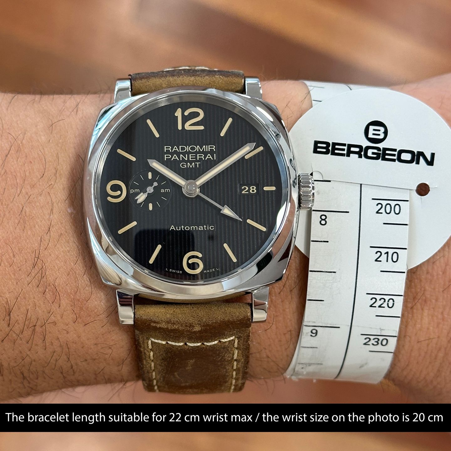 Panerai Radiomir 1940 3 Days Automatic PAM00657 (2020) - Black dial 45 mm Steel case (2/8)