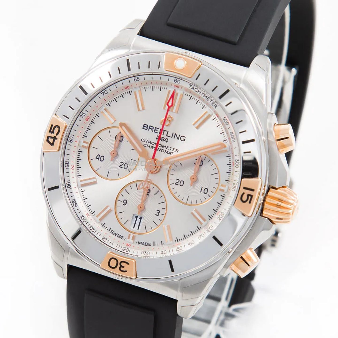 Breitling Chronomat 42 IB0134101G1A1 (2025) - Silver dial 42 mm Steel case (1/8)