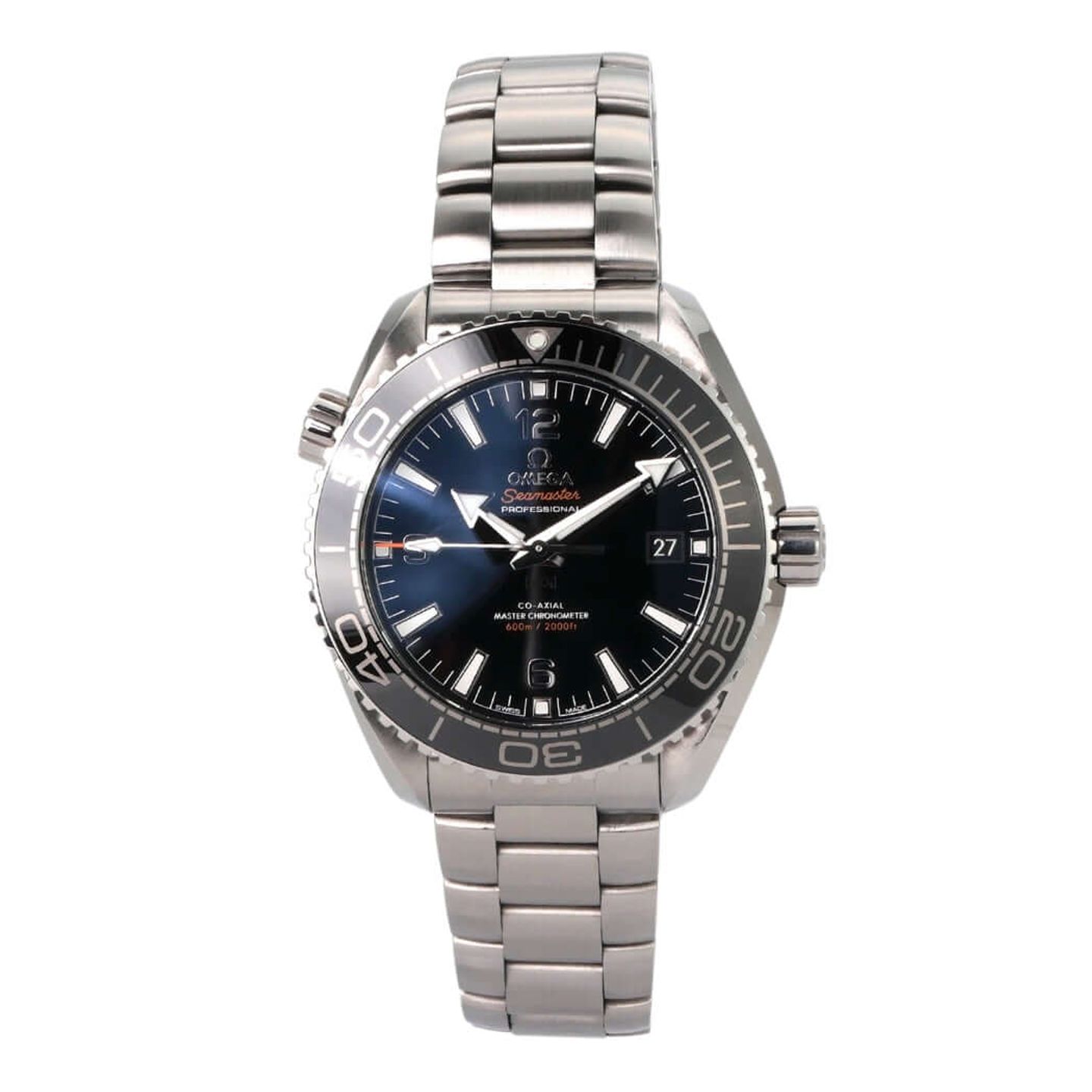 Omega Seamaster Planet Ocean 215.33.44.21.01.001 (2019) - Black dial 44 mm Steel case (2/8)