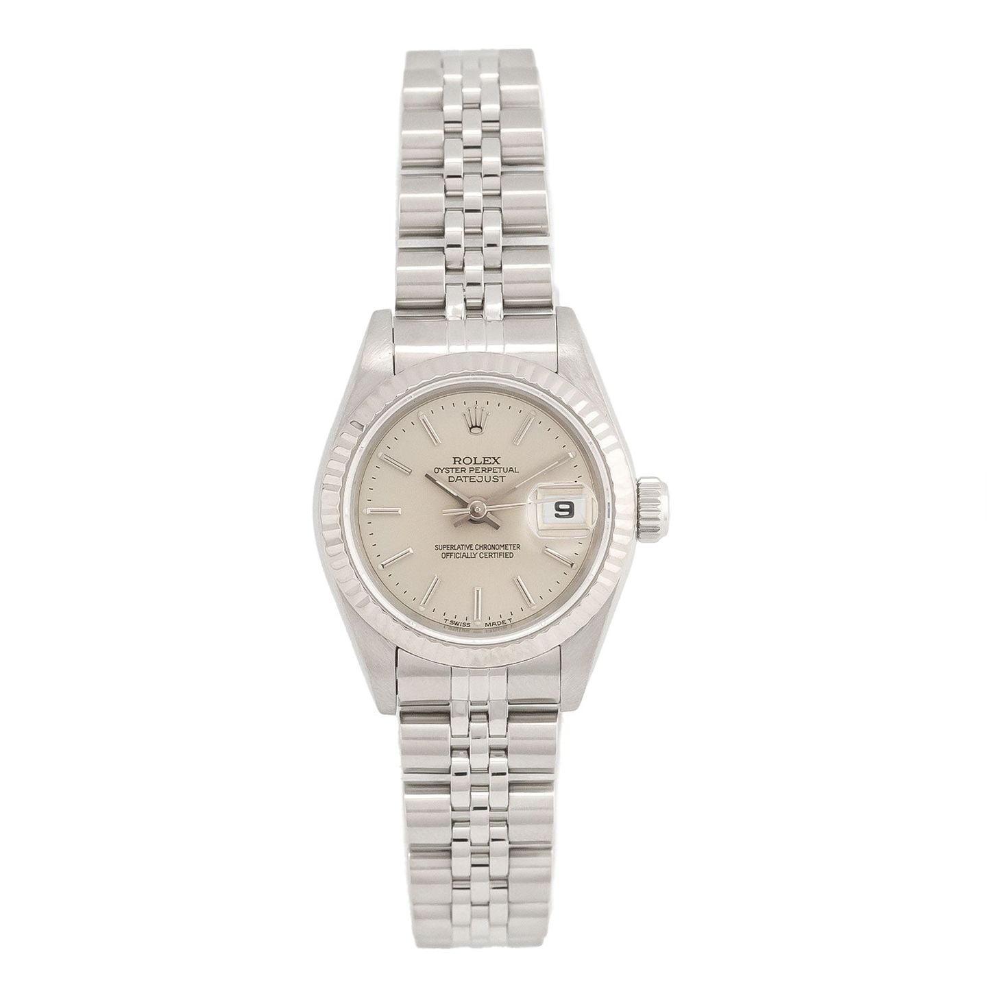 Rolex Lady-Datejust 69174 (1997) - 26mm Staal (1/5)