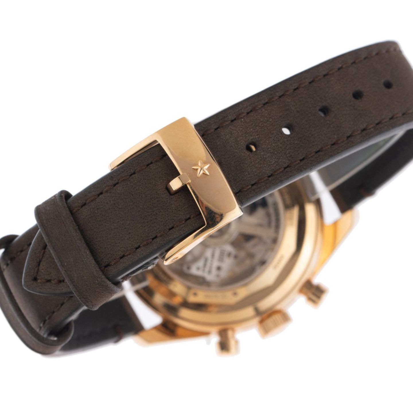 Zenith El Primero Chronomaster 18.3200.3600/69.C901 (2025) - White dial 38 mm Rose Gold case (7/7)