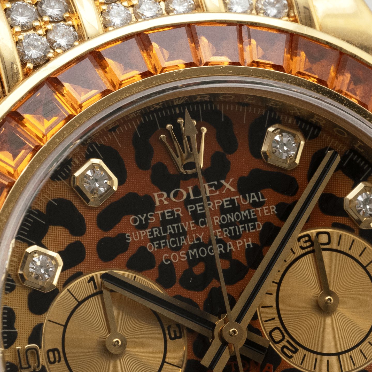 Rolex Daytona 116598RBOW (2007) - Black dial 40 mm Yellow Gold case (3/8)