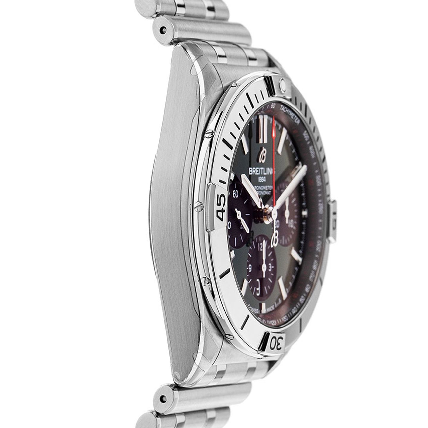 Breitling Chronomat 42 AB0134101L1A1 (2023) - Green dial 42 mm Steel case (4/6)