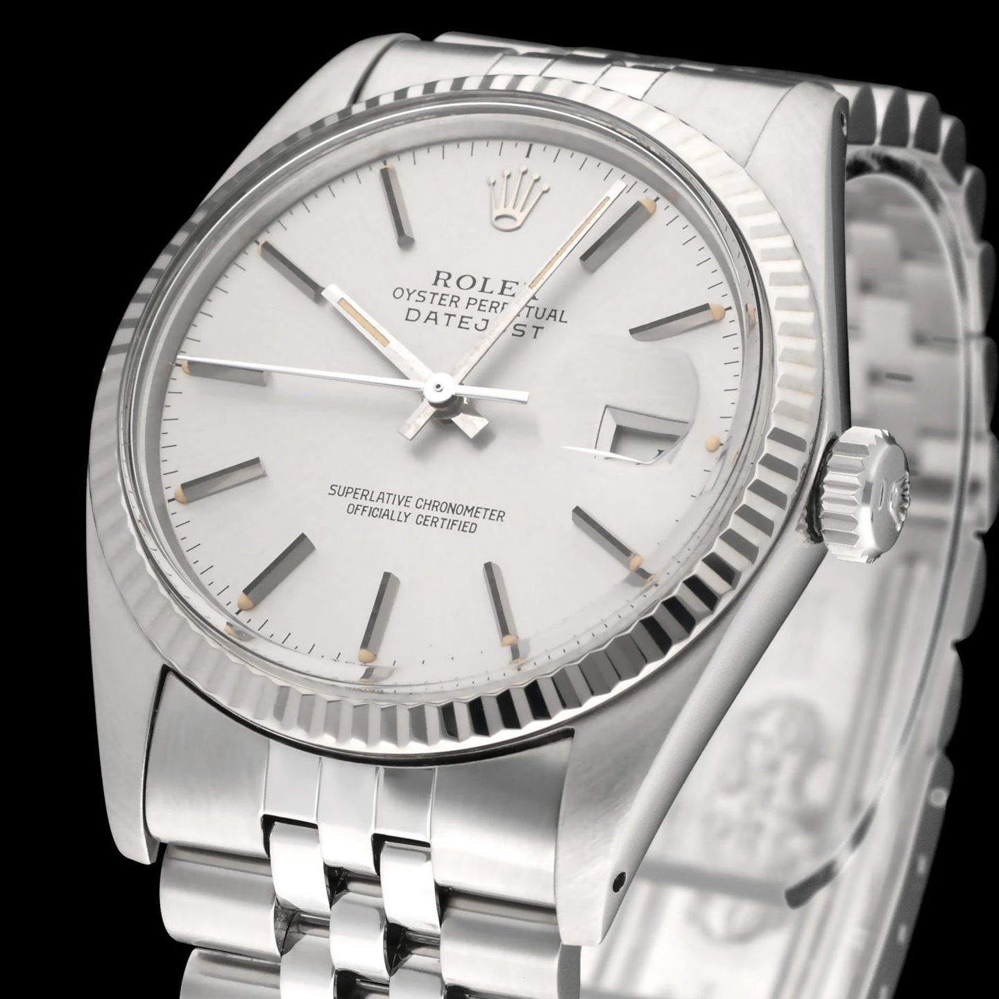 Rolex Datejust 36 16014 (1985) - Silver dial 36 mm Steel case (6/8)