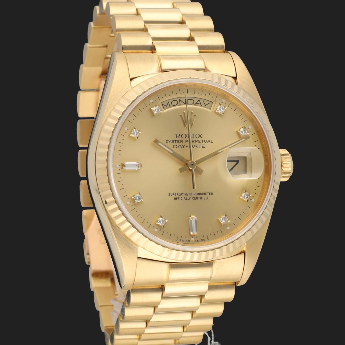 Rolex Day-Date 36 18038 (1988) - 36 mm Yellow Gold case (4/8)