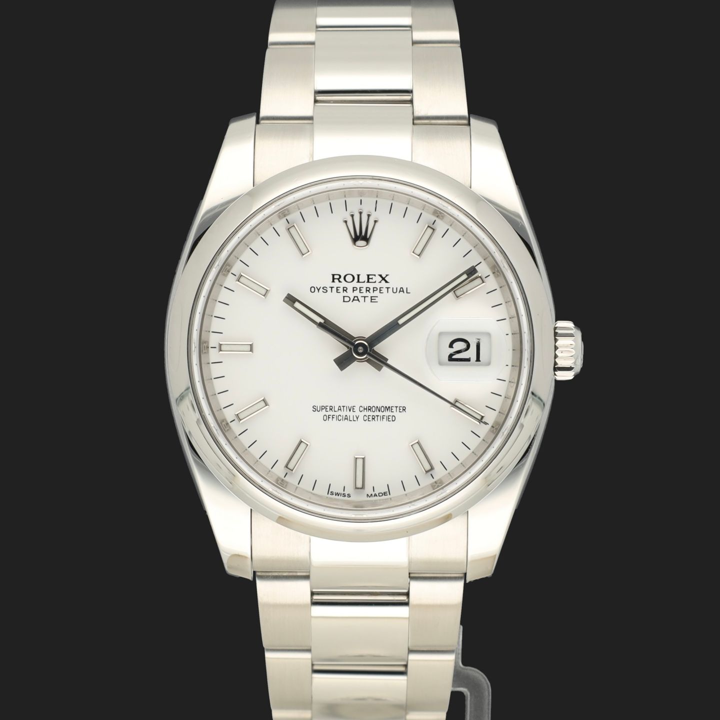 Rolex Oyster Perpetual Date 115200 - (2/8)
