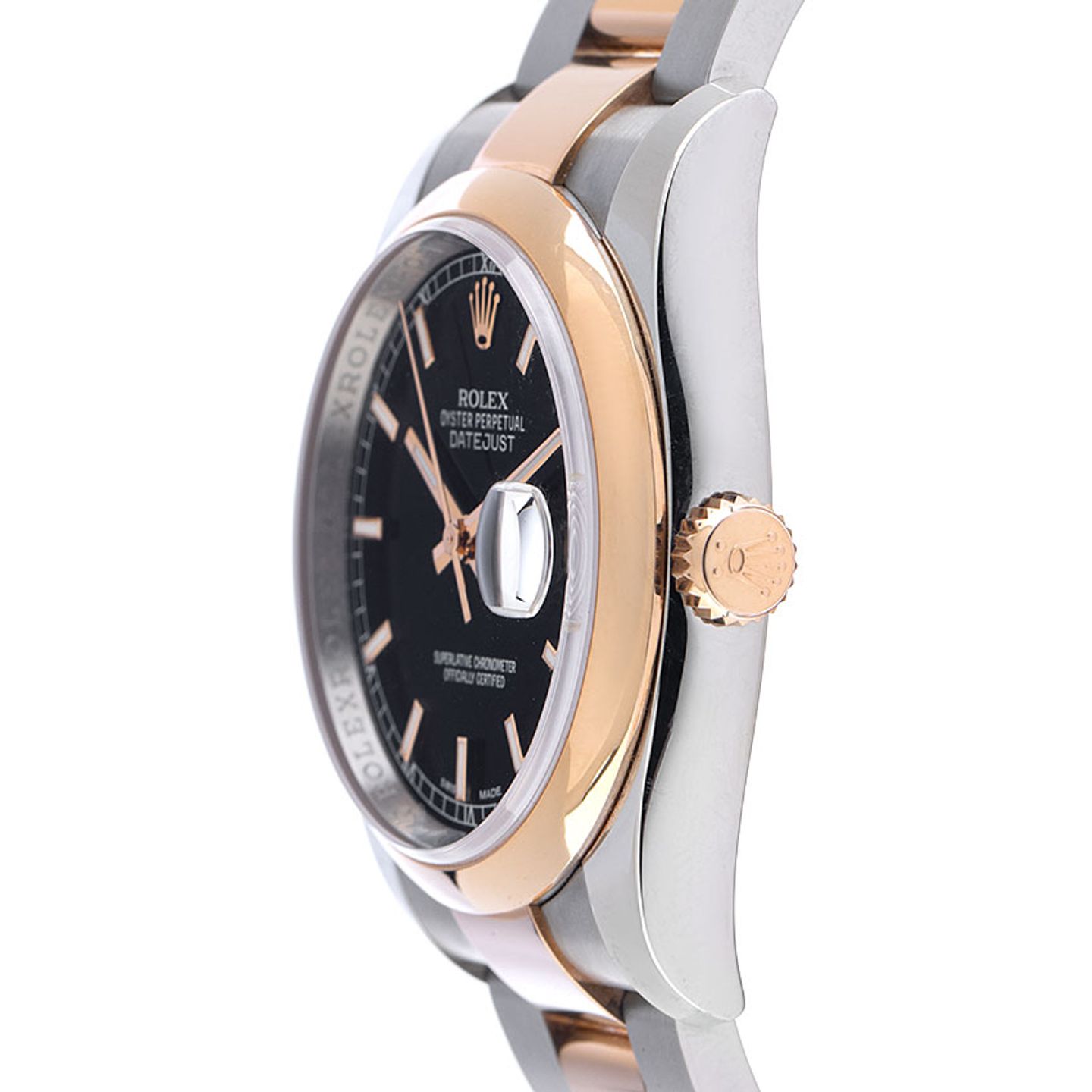 Rolex Datejust 36 116201 (2018) - 36 mm Gold/Steel case (4/8)