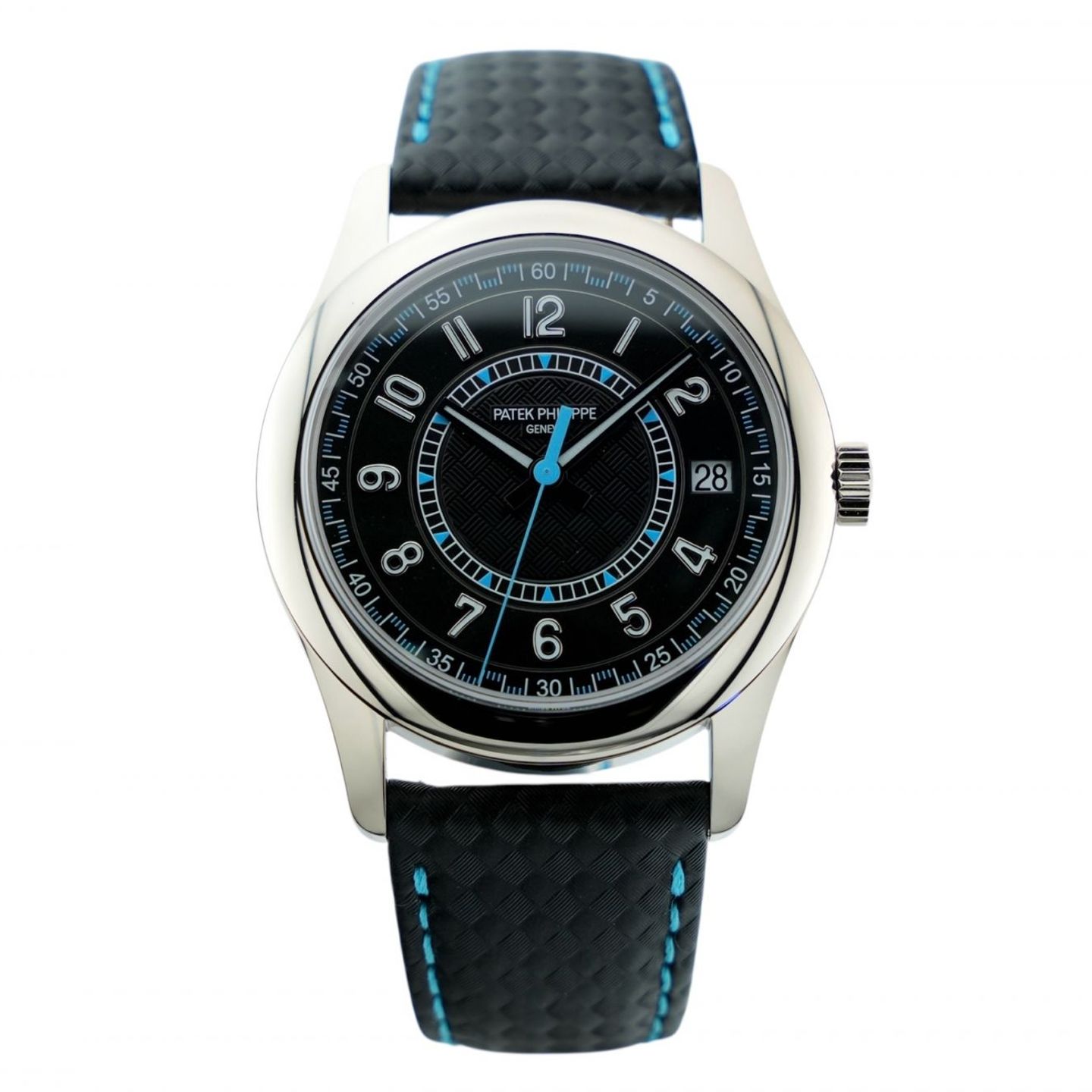 Patek Philippe Calatrava 6007G-011 (2024) - Black dial 40 mm White Gold case (1/8)