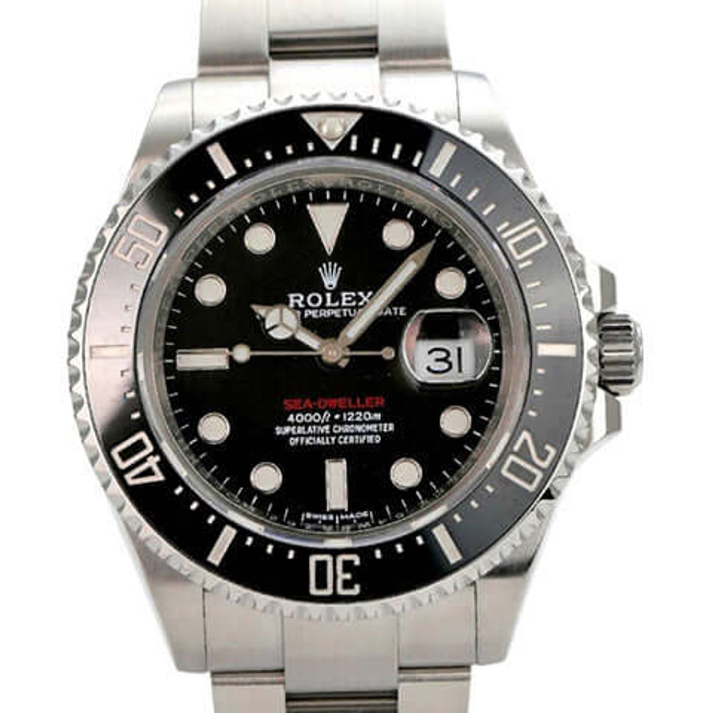 Rolex Sea-Dweller 126600 (2018) - Zwart wijzerplaat 43mm Staal (1/8)