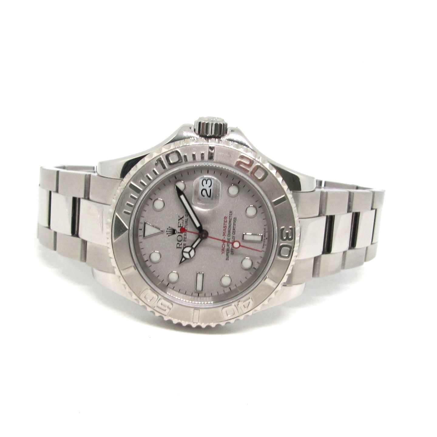 Rolex Yacht-Master 40 16622 (2000) - Silver dial 40 mm Steel case (2/6)