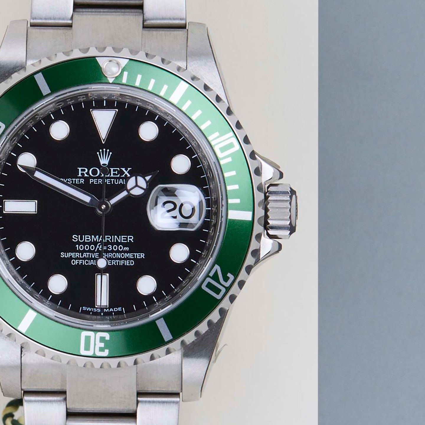 Rolex Submariner Date 16610LV - (5/8)