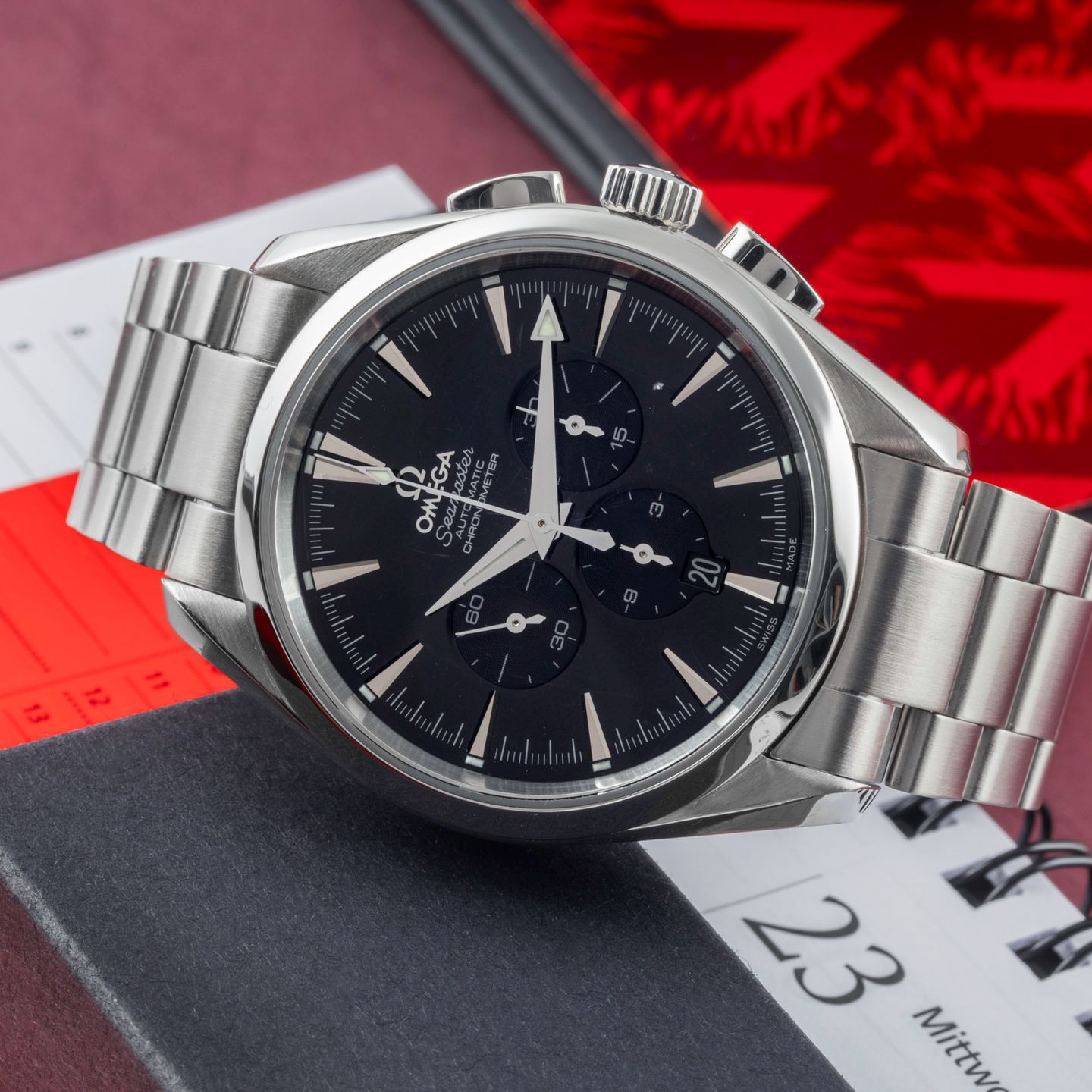 Omega Seamaster Aqua Terra 2512.50.00 (2006) - Black dial 42 mm Steel case (2/8)