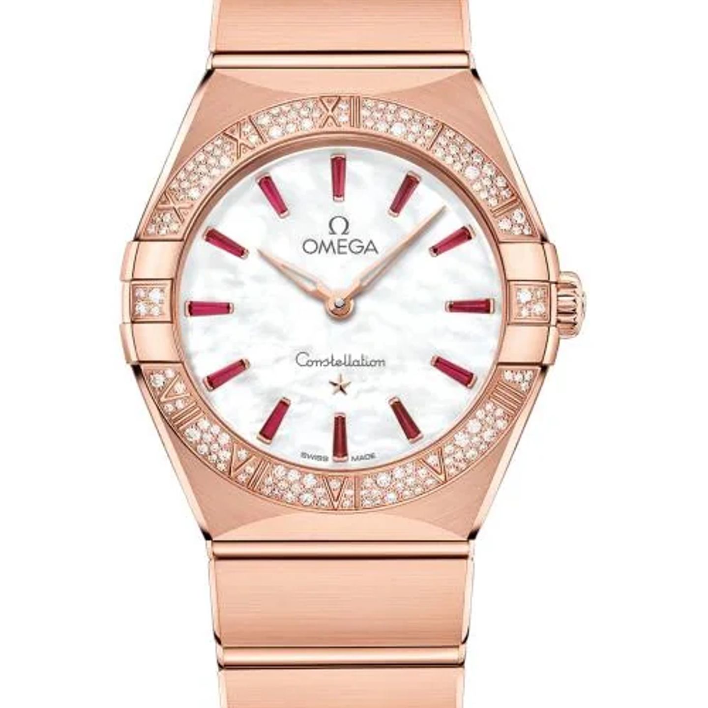 Omega Constellation Quartz 131.55.28.60.55.004 (2026) - Pearl dial 28 mm Rose Gold case (1/1)