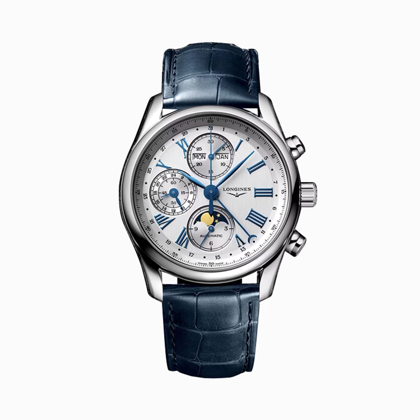 Longines Master Collection L2.673.4.71.2 (2025) - Zilver wijzerplaat 40mm Staal (1/1)