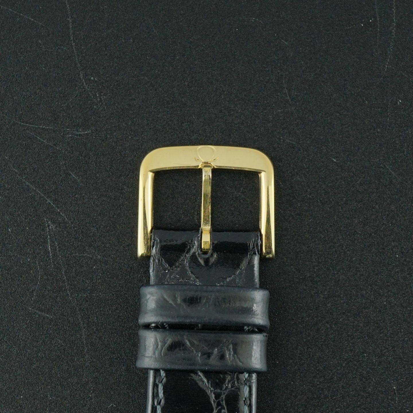 Omega De Ville 195.0076.2 (1991) - Zwart wijzerplaat 26mm Goud/Staal (8/8)