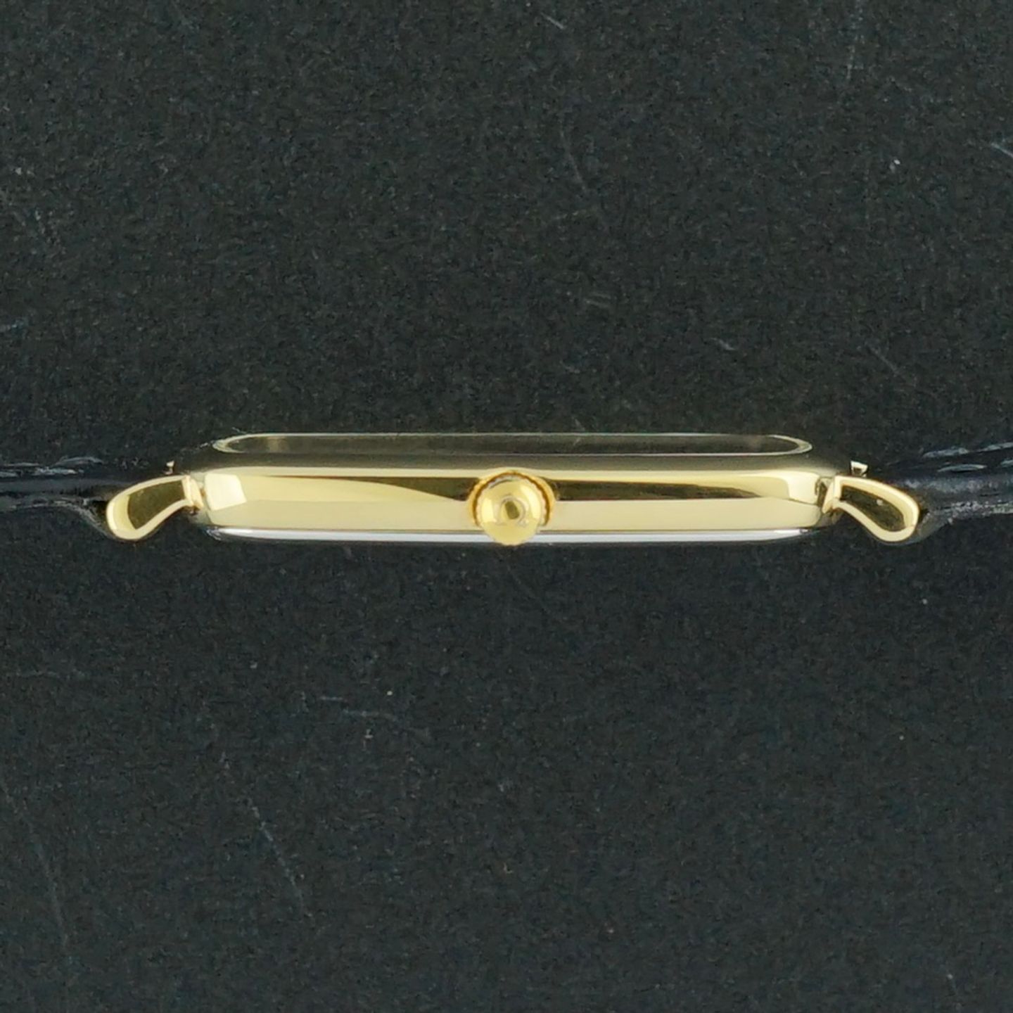 Omega De Ville 195.0076.2 (1991) - Zwart wijzerplaat 26mm Goud/Staal (5/8)