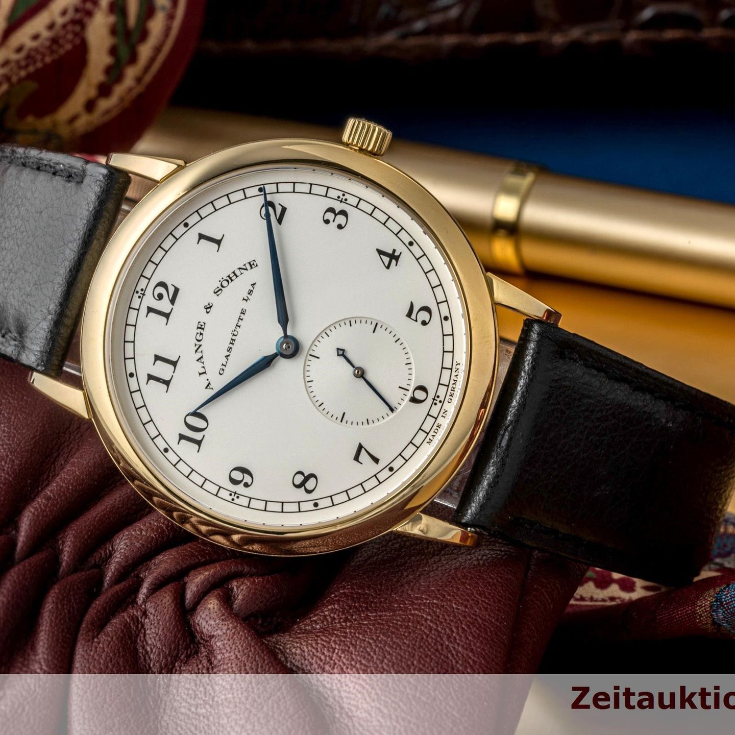A. Lange & Söhne 1815 206.021 (2000) - Silver dial 36 mm Yellow Gold case (2/8)