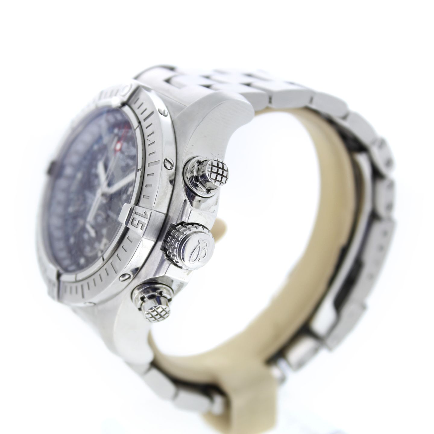Breitling Avenger Seawolf A73390 (2011) - Grey dial 45 mm Steel case (5/8)
