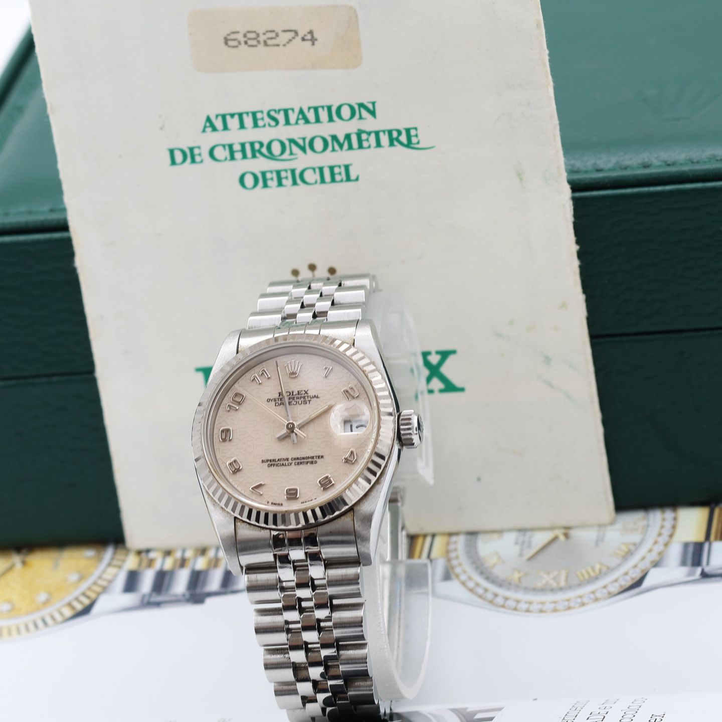 Rolex Datejust 31 68274 (Onbekend (willekeurig serienummer)) - 31mm Staal (3/8)