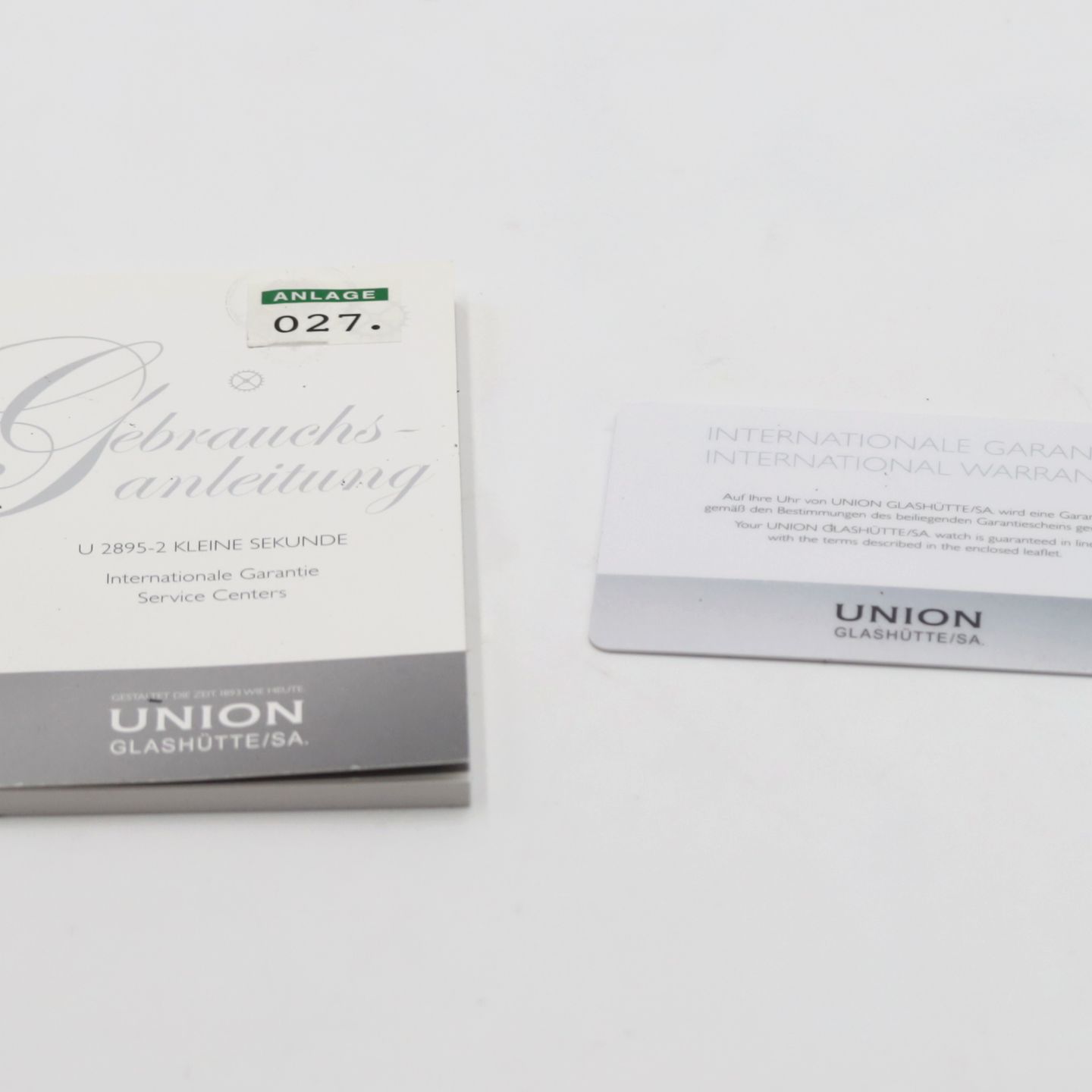 Union Glashütte Unknown 26-32-09-05-10 (Unknown (random serial)) - Black dial 40 mm Steel case (5/8)