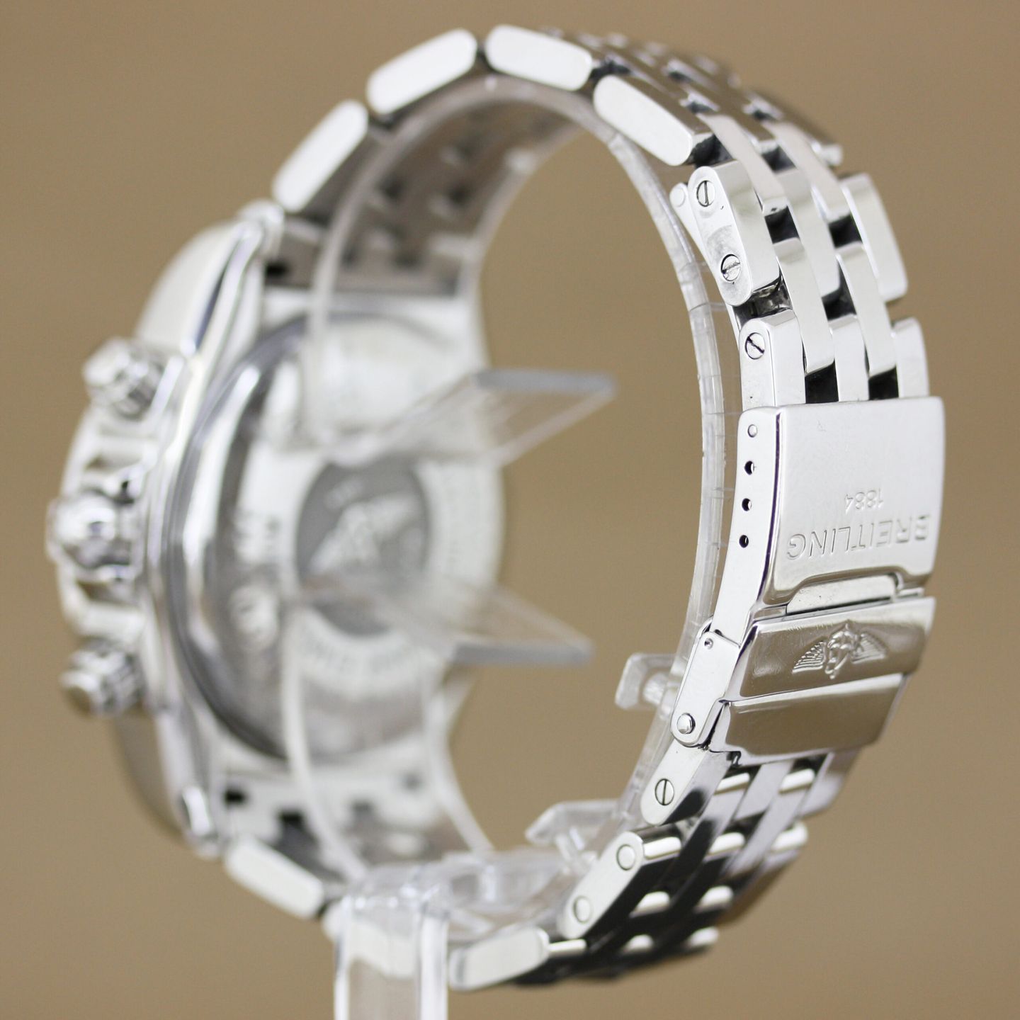 Breitling Chronomat Evolution A13356 (2007) - Pearl dial 44 mm Steel case (6/8)