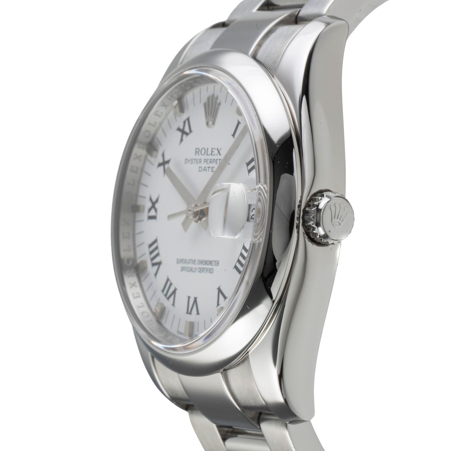 Rolex Oyster Perpetual Date 115200 (Onbekend (willekeurig serienummer)) - 34mm Staal (6/8)