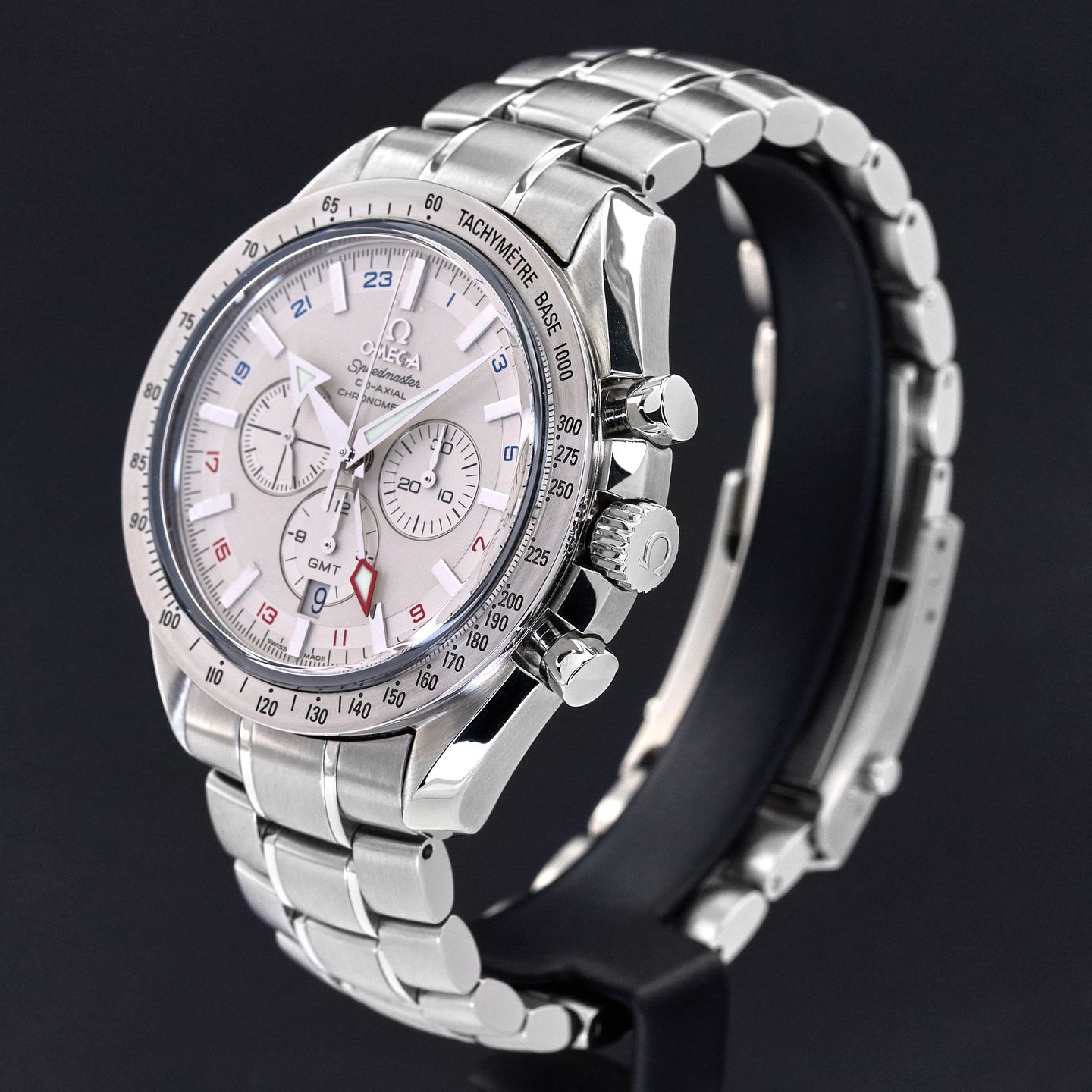 Omega Speedmaster Broad Arrow 3581.30 (2006) - White dial 44 mm Steel case (4/7)