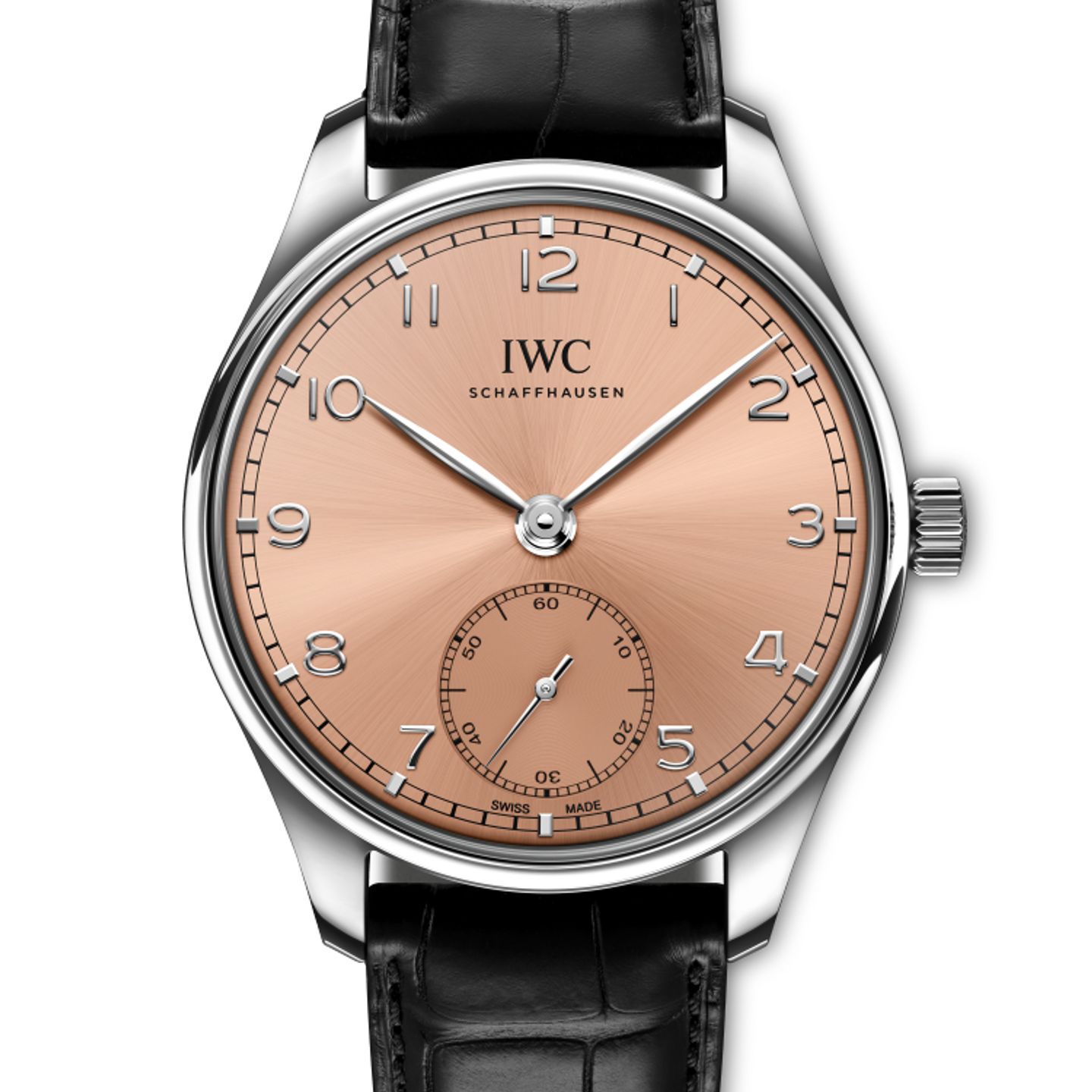 IWC Portuguese Automatic IW358313 (2024) - Roze wijzerplaat 40mm Staal (1/1)