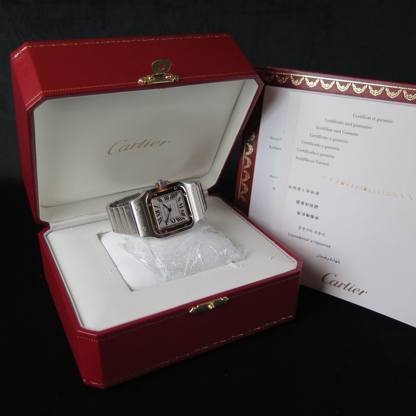 Cartier Santos Galbée 2823 - (8/8)